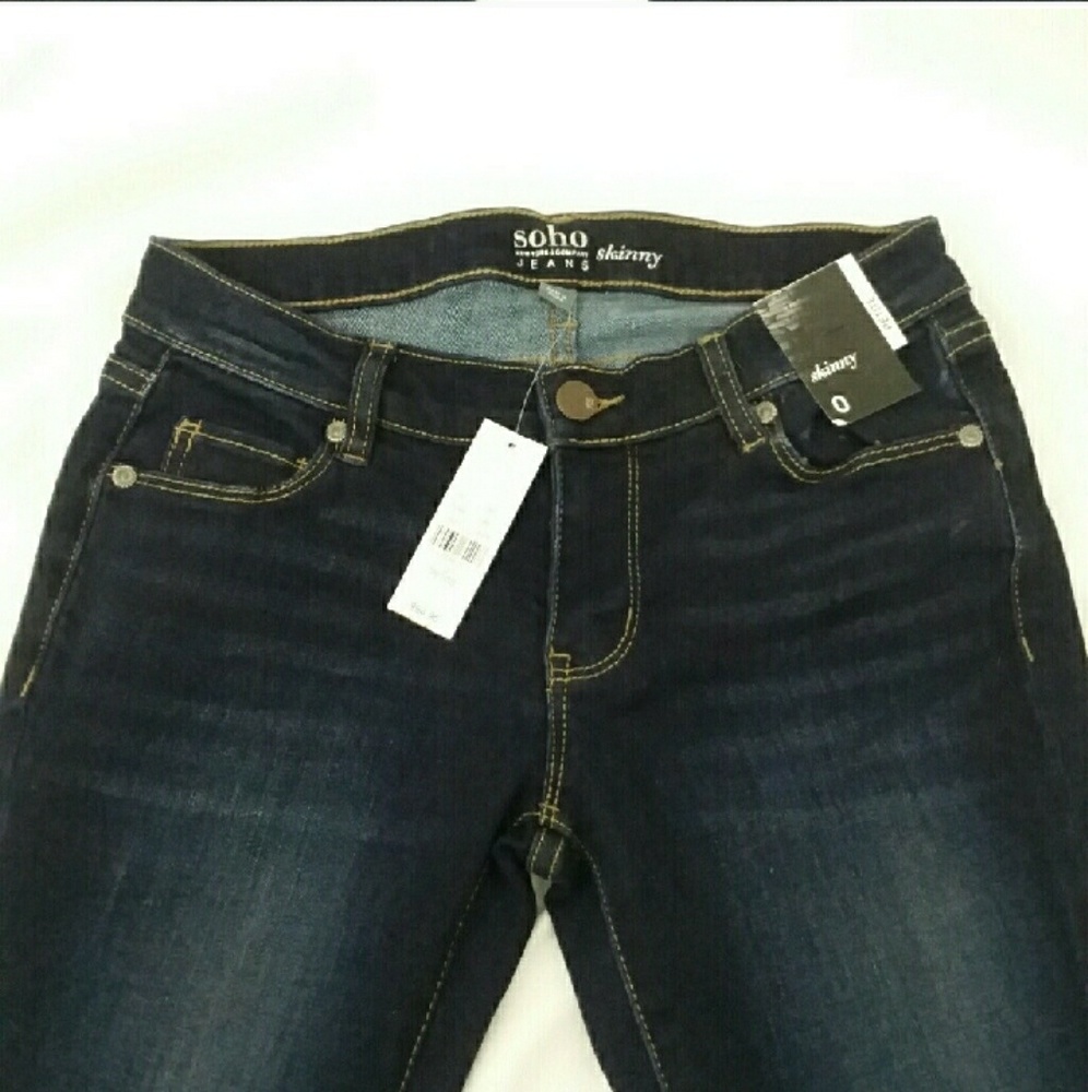 NWT NY&Co. Soho Skinny Jeans 0 PETITE - Picture 2 of 3